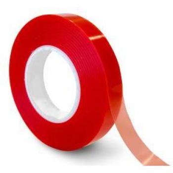 Ruban adhésif double face Rs Pro F40 rouge 20mm x 50m