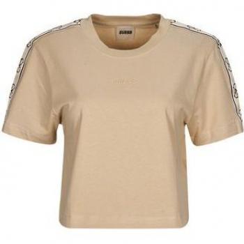 Guess Women's Beige T‑Shirt – BRITNEY