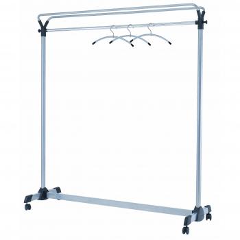 Alba Upper Shelf Mobile Coat Rack