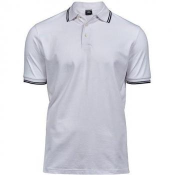 TeeJays Herren Kurzärmliges Stretch-Polo in Zwei Farben