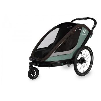 Hamax Cocoon Zweisitzer Anhänger grün/schwarz