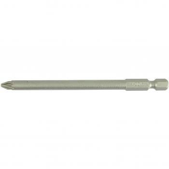 Timco S2 PZ Driver Bits – Size 2, 100 Pieces (Silver Finish)