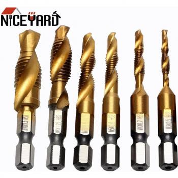 NICEYARD HSS Tap Drill Bits Set