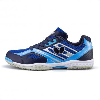 Navy/Blue Resoline Mach 93630 Table Tennis Sneakers – Butterfly, 27.5 Size