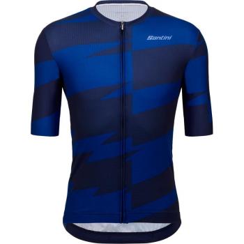 Maglia Santini Furia Smart Manica Corta Blu Marino – Classic Fit – XL (R1)