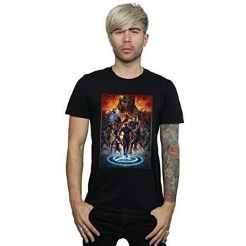 T-shirt Nera Marvel Uomo Avengers Endgame