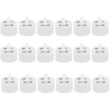 Vela de té LED solar para exteriores 18 piezas