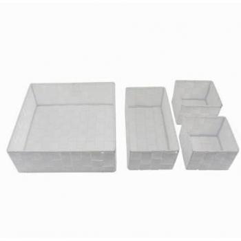 Organizador Multiusos 4 Pezzi Blanco