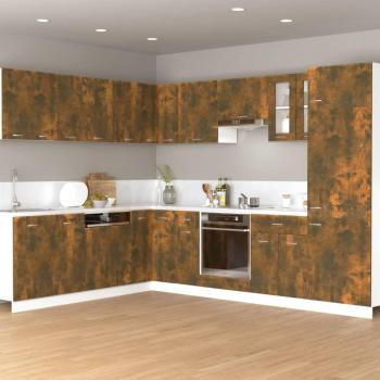 Smoked Oak Engineered Wood Hanging Cabinet, 60x31x40 cm, from vidaXL