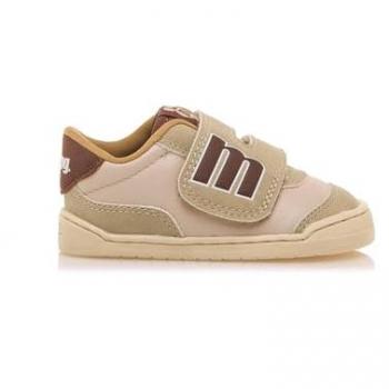 Zapatillas Mustang Kids Beige con Velcro