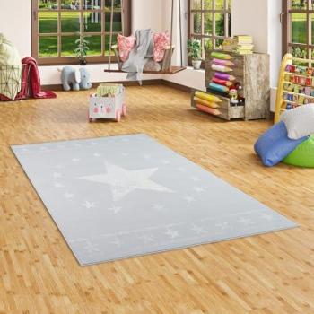 Modern Stars Kinderteppich von Pergamon – Rechteckform, 80 cm × 150 cm, 8 mm Höhe