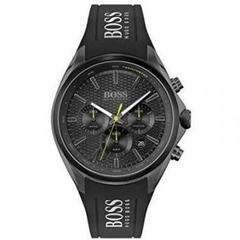 Hugo Boss Premium Zwarte Uur 46mm voor Mannen