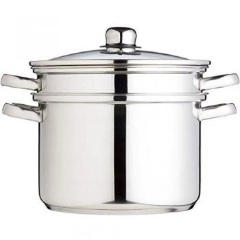 KitchenCraft 7.5 L Clearview Stainless Steel Multi Cooker