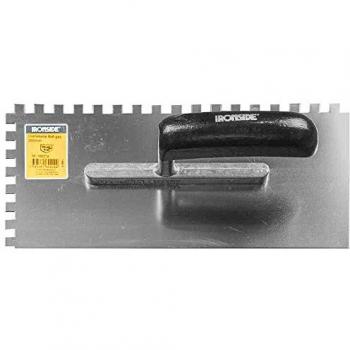 Ironside, Kelle + Spachtel, 160229 Glättekelle gezackt 8x8mm rostfrei