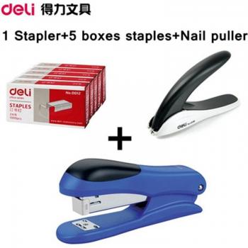 Deli 0305 Compact Stapler Set