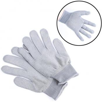 Black & Grey Heat Resistant Hairdressing Gloves