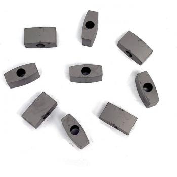 Bloc en carbure de tungstène YG8 pour machine à découper EDM, 22.5x9.6x11.8x6mm