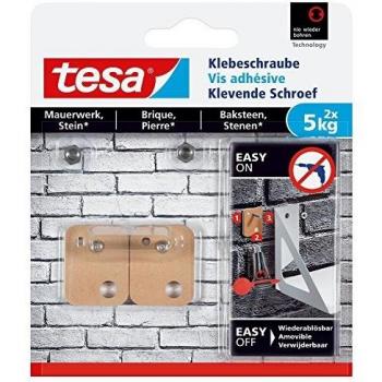 Square Adhesive Screw by tesa 23mm x 16mm