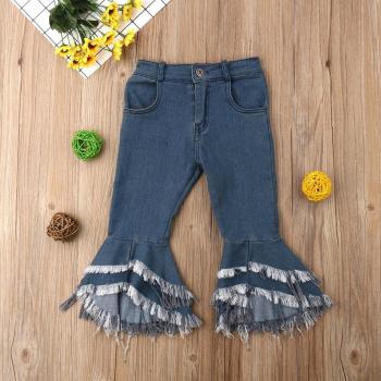 Pantalones de Campana para Niñas Pudcoco