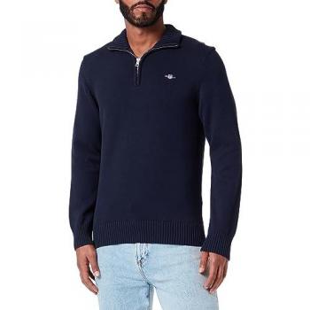 Gant Troyer CASUAL COTTON HALF ZIP