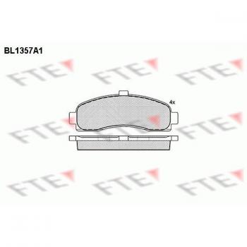 Fahrzeug‑Bremssystem Set Vorderachse FTE 9010137