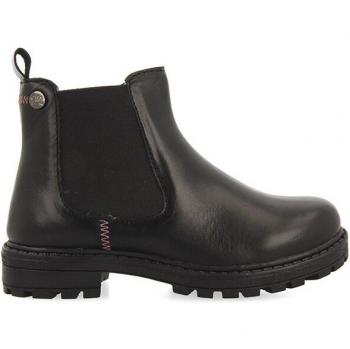 Gioseppo Botines de Piel Negra Urbana