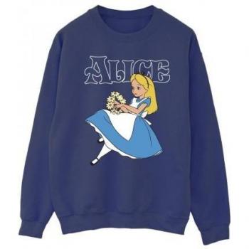 Disney Alice‑Blumen‑Top für Männer XXL Schwarz