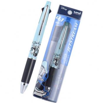 UNI – stylo à bille MSXE5-1500D, multifonction, 4 couleurs, crayon mécanique 0.5MM