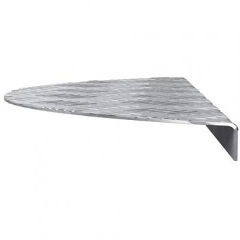 AluStep Plateaux 60 × 18 cm – 15 marches avec revêtement anti‑glissade