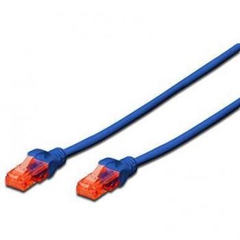 DIGITUS cable de red CAT 6 U-UTP, 5m, azul