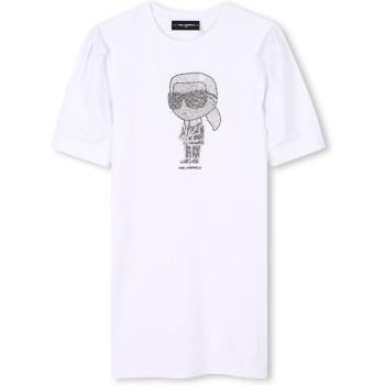 Karl Lagerfeld Kids Dress 30458 Bianco Regular Fit