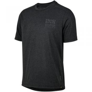 IXS Herren Radtrikot Kurzarm Schwarz