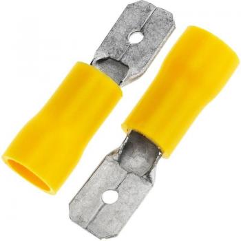 Terminale Giallo Faston Maschio 6,3 mm