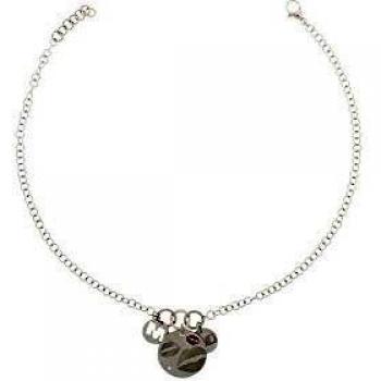 Miss Sixty – Collier Chance – Émail – Trois charms – Rouge chic