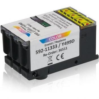 Inkadoo XL Tintenpatrone für Dell KX703