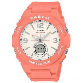 Reloj Baby‑G 260B de Casio: Estilo Rosa, Analógico Digital
