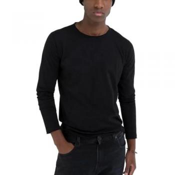 Maglietta A Maniche Lunghe Replay M3592a.000.2660 Black Uomo M