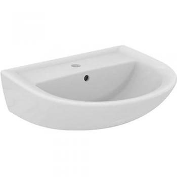 Lavabo 55x46 cm Ideal Standard Eurovit en cerámica blanca brillo