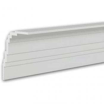 Moulure blanche Profhome 650802 – design contemporain, 2 m