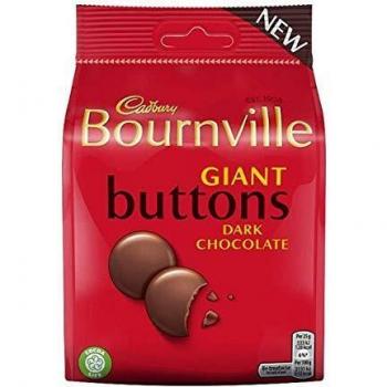 Cadbury Bournville Dark Chocolate Giant Buttons 110g