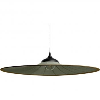 Lampadario Bloom, IP20, Ø 120 cm, verde oliva