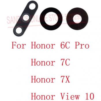 Lentille de caméra arrière en verre pour Huawei Honor 6C Pro/7C/7X/View 10 – pack de rechange