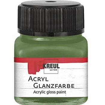 Kreul Colore + Vernice Verde Oliva 20 ml