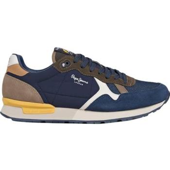 Sneaker Pepe Jeans Brit Essence in Blu Navy, EU 42 – Disponibile su Spartoo