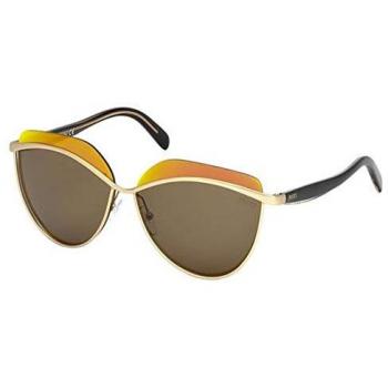 Emilio Pucci EP0052 32M 60 Gafas de Sol Dorado (Oro/Roviex Polar)