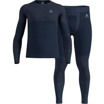 Odlo Fundamentals Warm Oberteil & Leggings – 2026 Dunkles Saphir (M)