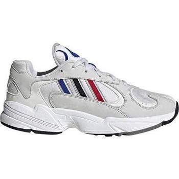 Adidas Yung-1 Unisex Sporttrainer, Weiß/Grau/Rot/Blau, 45