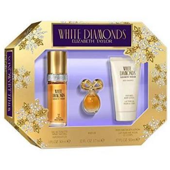Elizabeth Taylor White Diamonds Gift Set 30ml EDT + 3ml EDP + 50ml Body Lotion