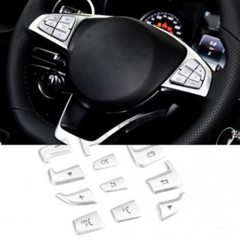 Decoración Volante 12 Botones para Mercedes-Benz