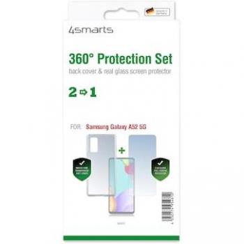 Cover Samsung A52 con Vetro Temperato 4SMARTS